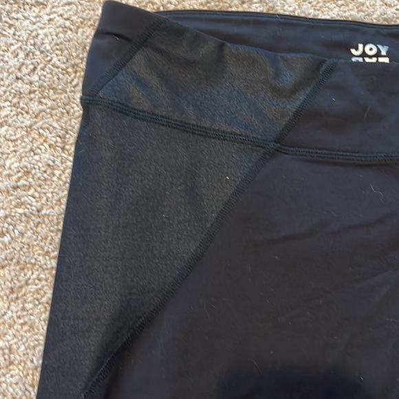 Joy Lab black leggings with ribbed knees - Picture 4 of 4